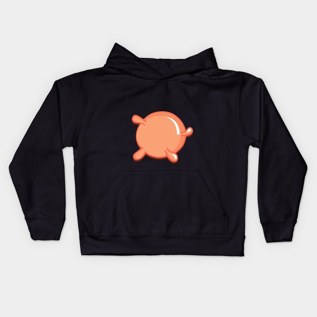 Cow's Udder Kids Hoodie by Pushloop